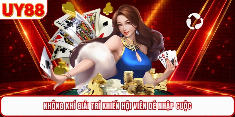 Không khí giải trí khiến hội viên dễ nhập cuộc