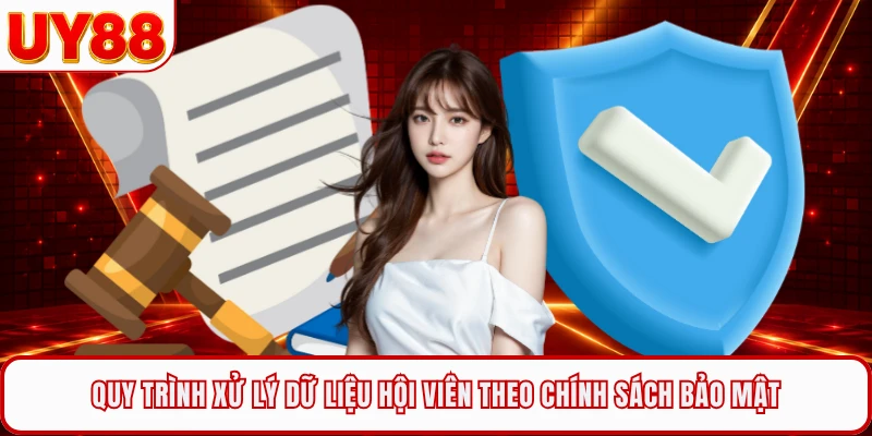 Quy trình xử lý dữ liệu hội viên theo chính sách bảo mật
